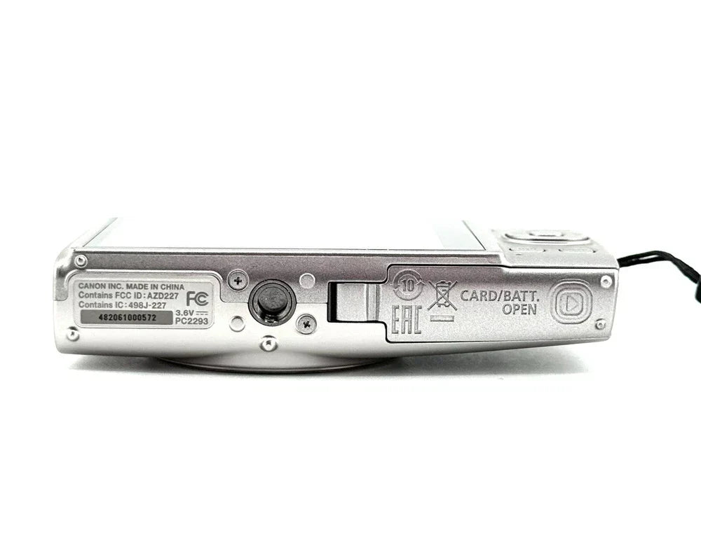Canon PowerShot ELPH 360 HS Digital Camera Silver 12x Zoom 20.2MP