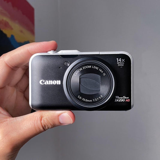Canon Black and Grey Cameras-and-accessories
