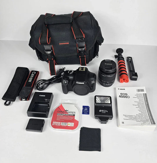 Canon EOS 4000D 18.0MP Digital Camera 18-55mm